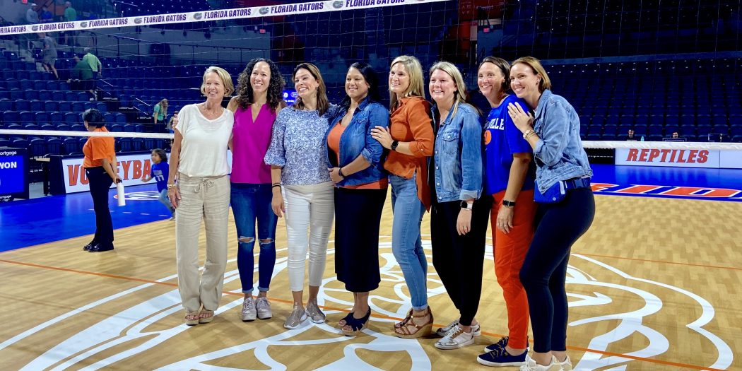 Florida Volleyball Sweeps FGCU on Alumni Night ESPN 98.1 FM 850 AM WRUF