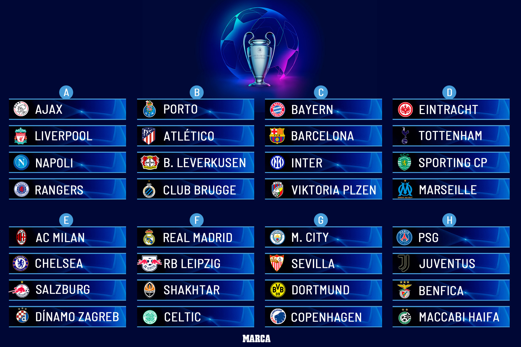 champions league draw        <h3 class=