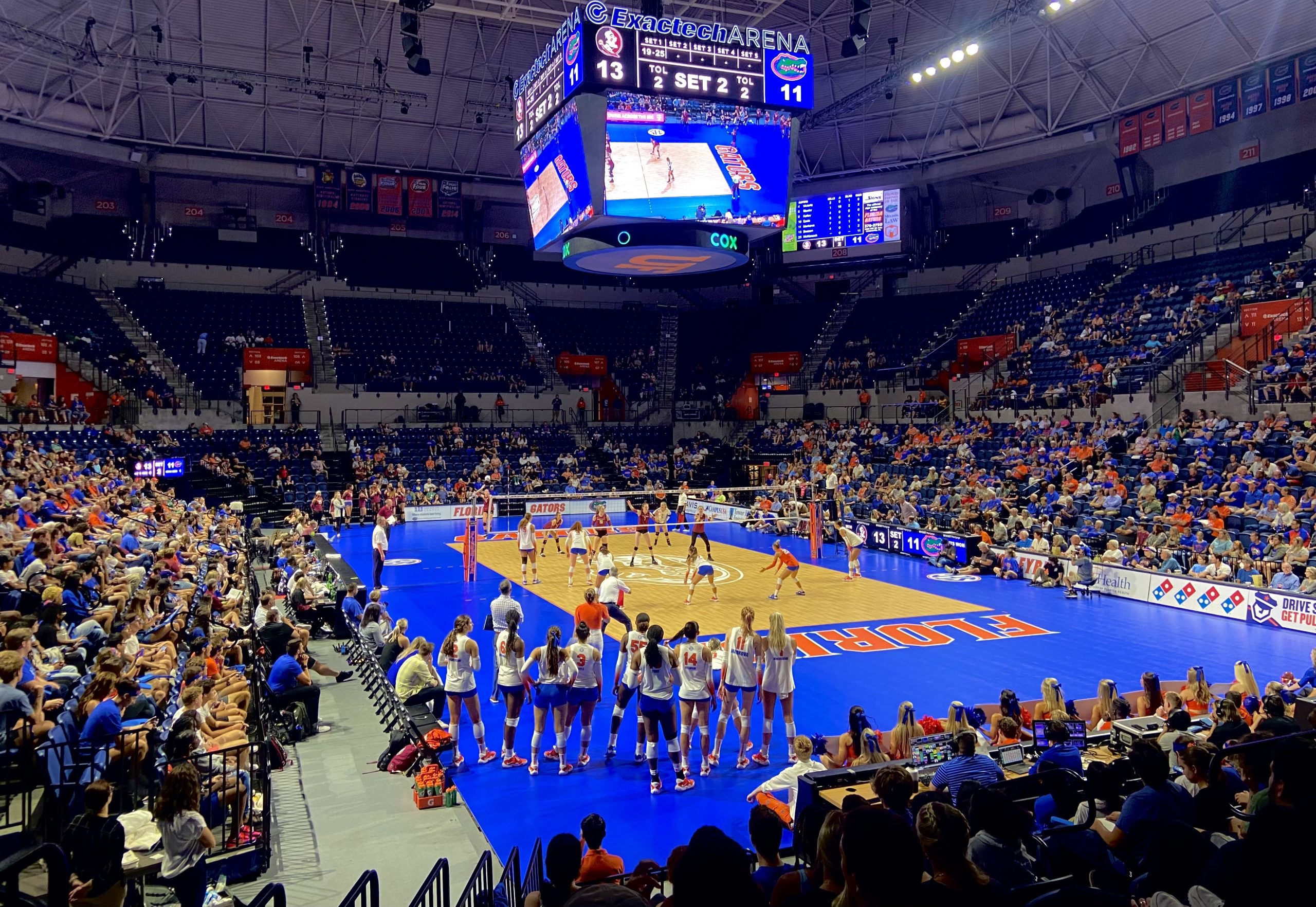 Gators Volleyball Takes Down FSU in Threeset Win ESPN 98.1 FM 850