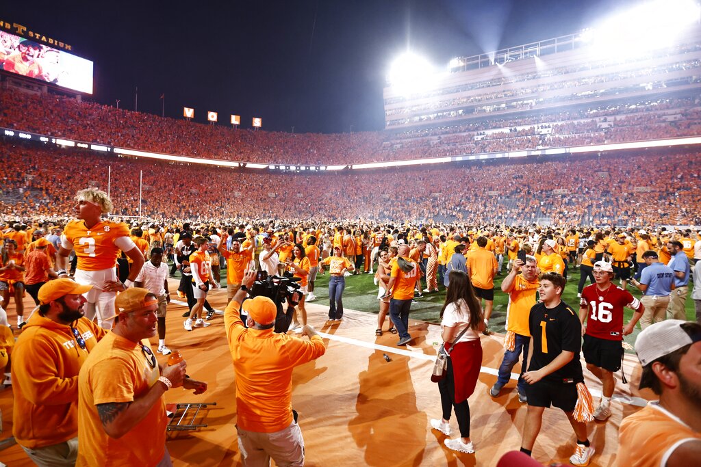 SEC Considers Drastic Penalty for Field Storming ESPN 98.1 FM 850