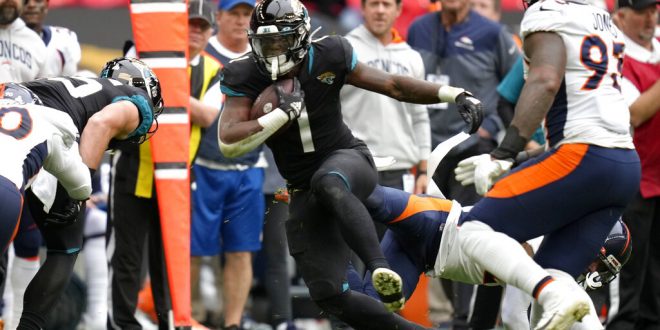 Jaguars Fall to Broncos in London - ESPN 98.1 FM - 850 AM WRUF