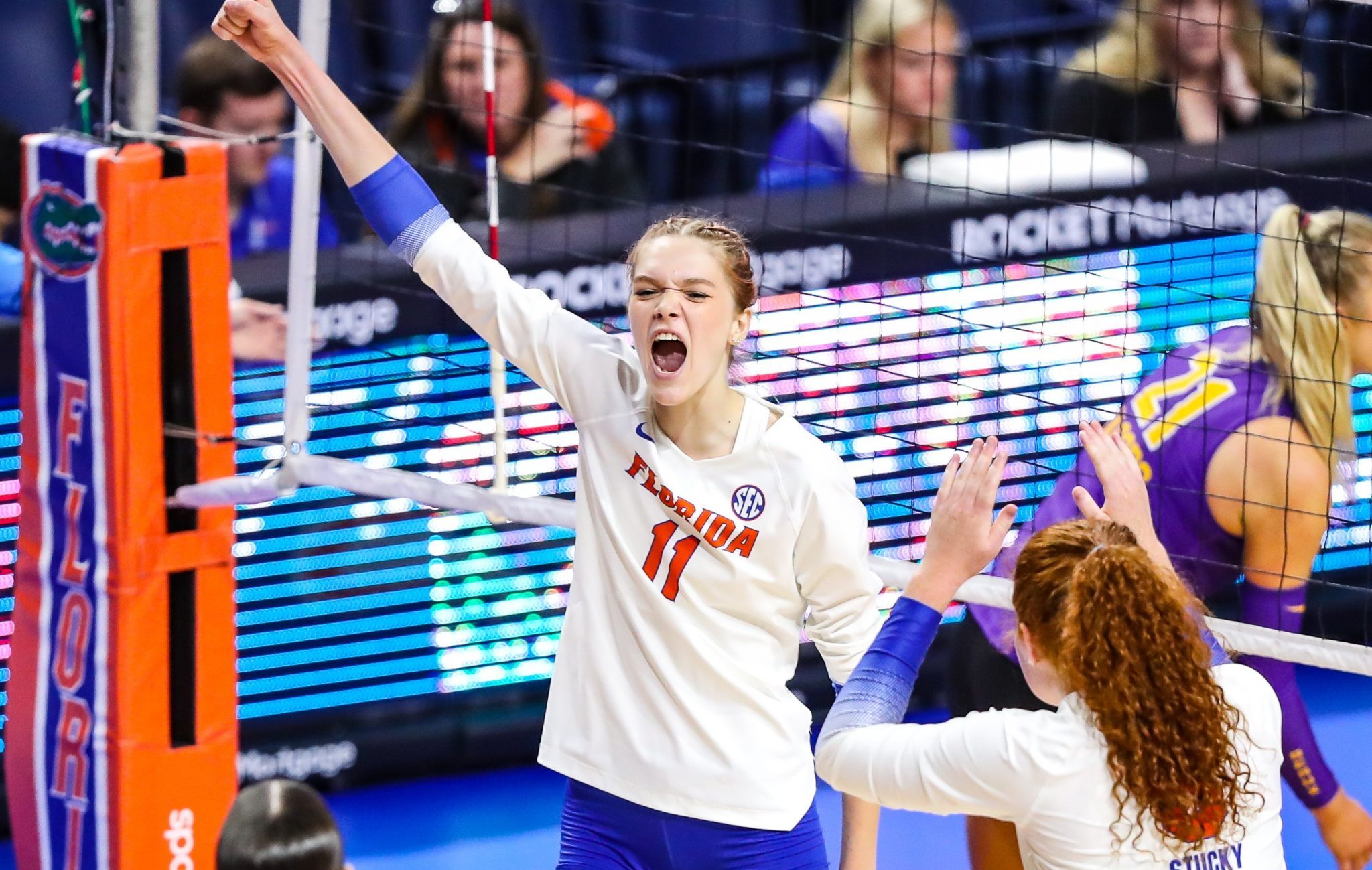Florida Volleyball Sweeps Mississippi State ESPN 98.1 FM 850 AM WRUF