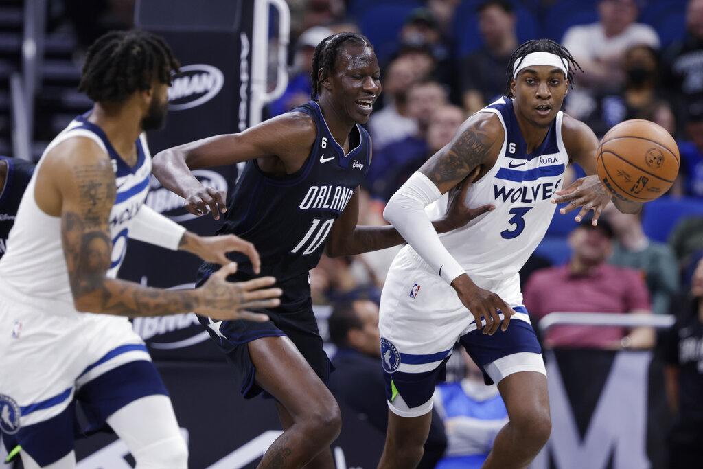 Orlando Magic center Bol Bol (10) during the NBA basketball team's