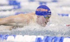 Eric Firese's journey from Germany has led him to one of Florida's top swimmers