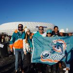 The game was not limited to Buccaneers and Seahawks fans. Fans of most other NFL teams, including the Miami Dolphins, waved their flags excited to cheer for the first game played in Germany.