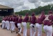 Oak Hall in dugout