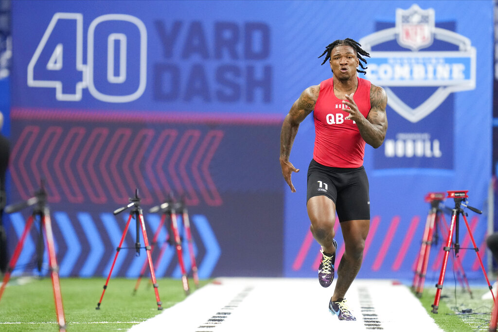 Anthony Richardson Excels at the 2023 NFL Combine 