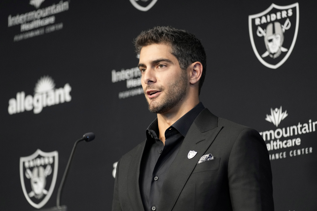 Jimmy Garoppolo Talks About New Chapter with Raiders ESPN 98.1 FM