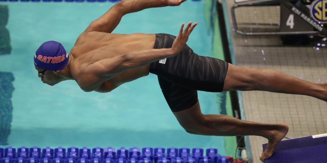 Florida Men's Swimming and Diving Sits Fourth After Opening Night at