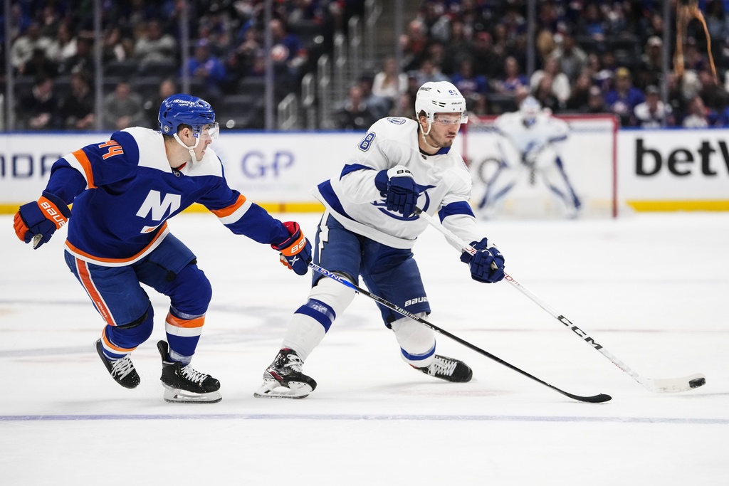 Lightning sign Sergachev, Cirelli, and Cernak to massive 8-year