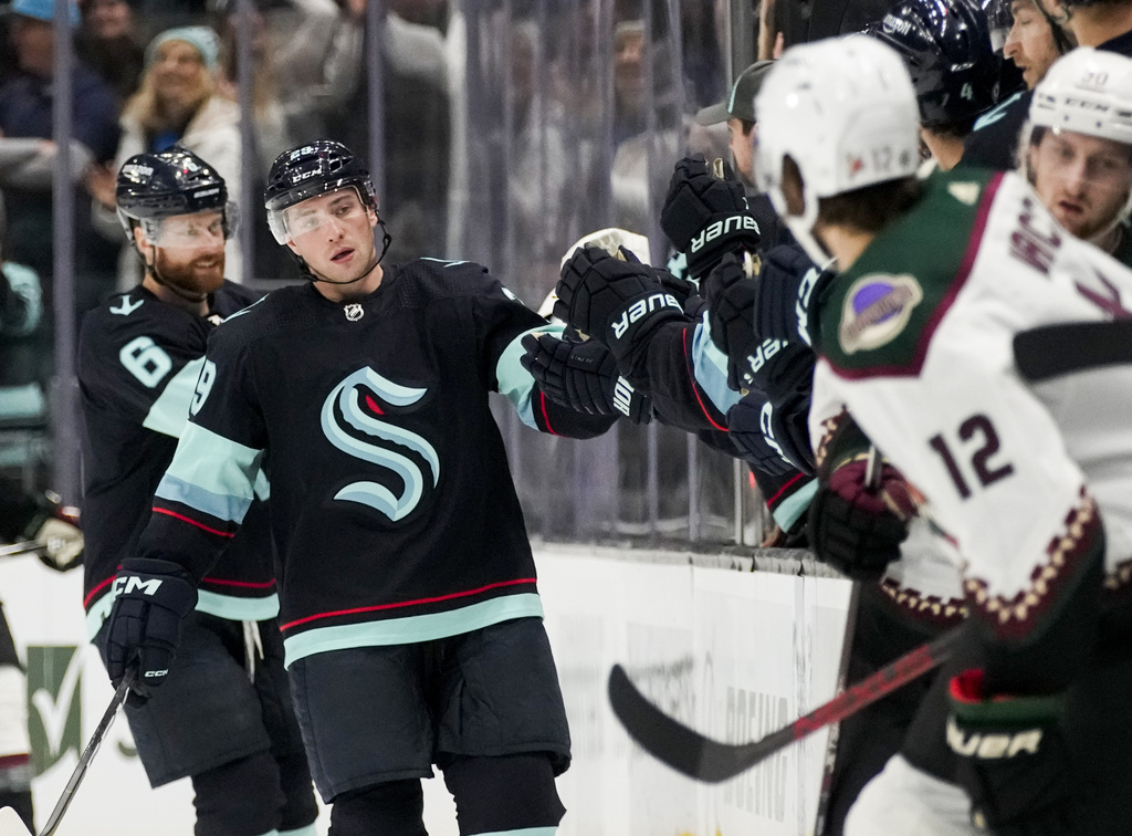 NHL: Kraken tie franchise record with 5th straight win San Diego