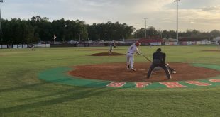 Santa Fe batter goes up against P.K. Yonge Pitcher