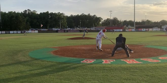 Santa Fe batter goes up against P.K. Yonge Pitcher