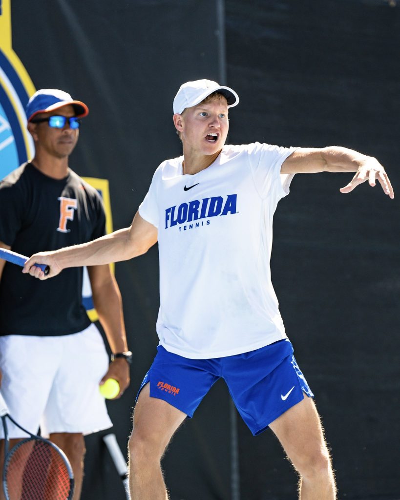 gator men's tennis ESPN 98.1 FM 850 AM WRUF