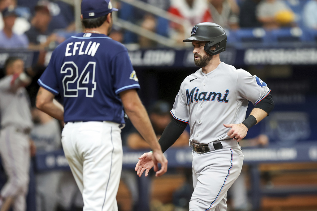 Taj Bradley strikes out 11 as Rays get series split with A's