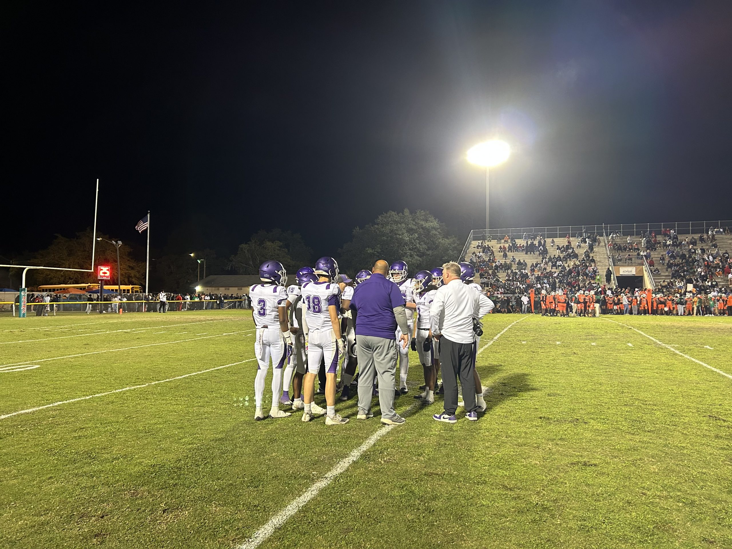 Eastside Rams Dominate Gainesville Hurricanes, Securing a 42-0 Victory