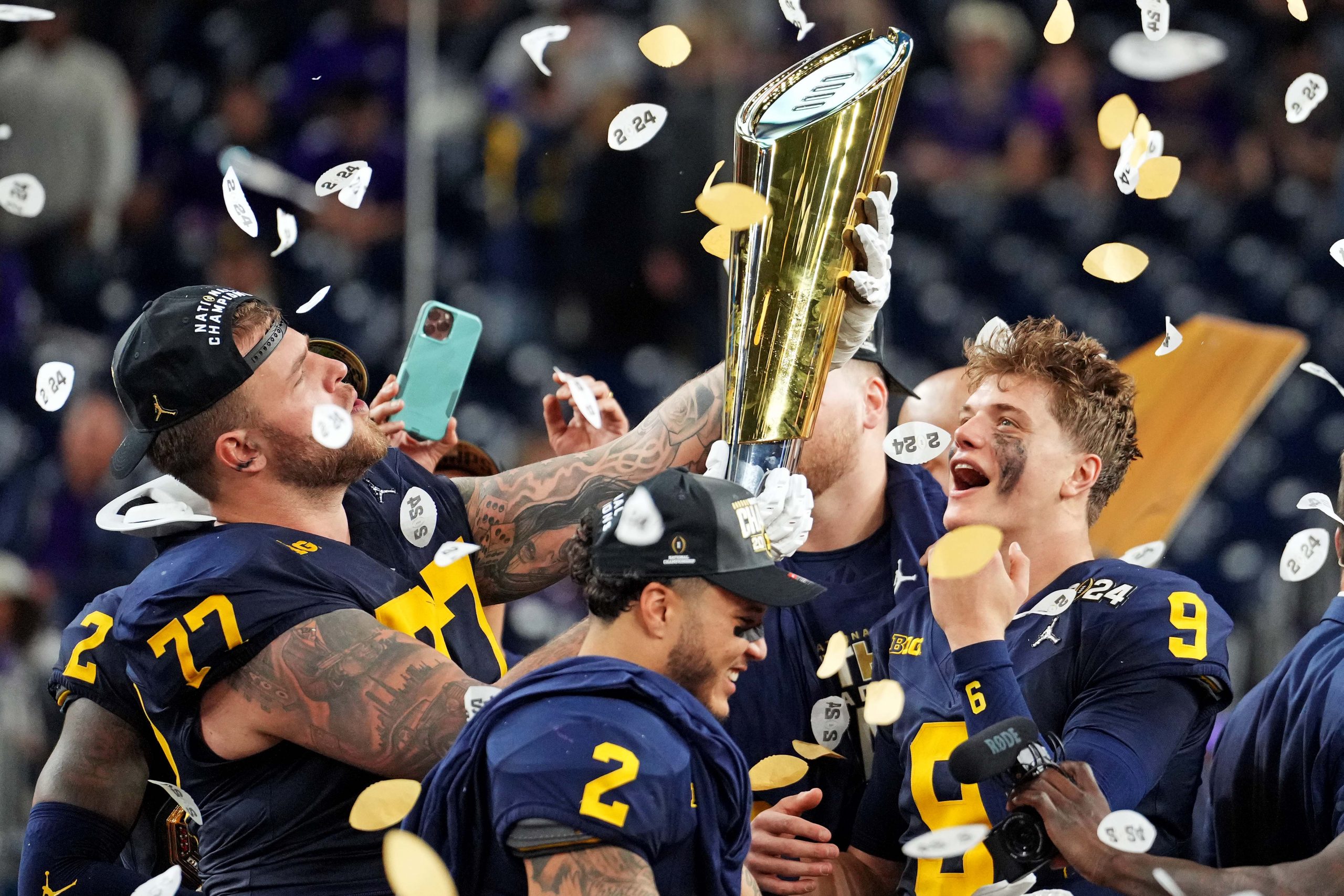 Michigan Crowned College Football Playoff National Champions ESPN 98 