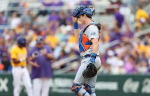 Gators catcher Tanner Garrison