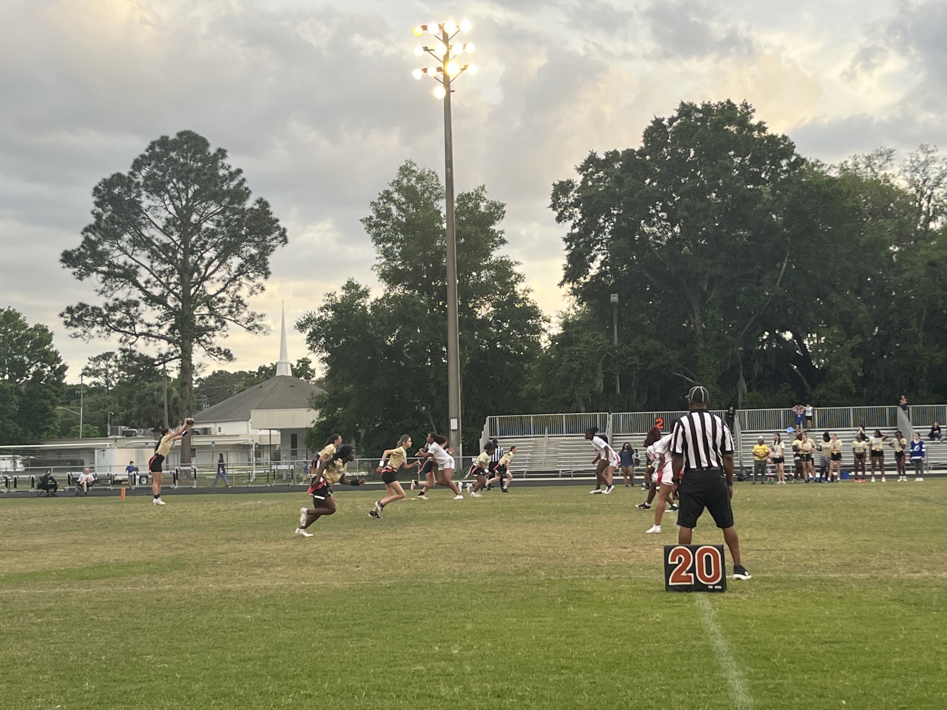 Buchholz Flag Football Team Loses District Tournament Game At Home