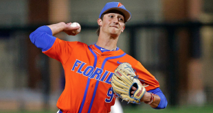 Florida freshman pitcher Luke McNeillie has a 2.84 ERA over his past 11 outings.