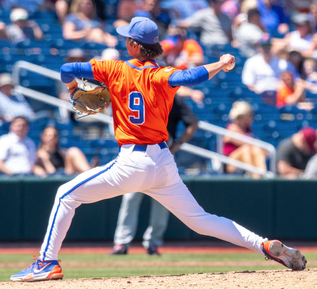After walking six hitters in the first five outings of his UF career, Luke McNeillie has only walked seven in his past 19 games.