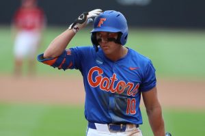 Gators shortstop Colby Shelton
