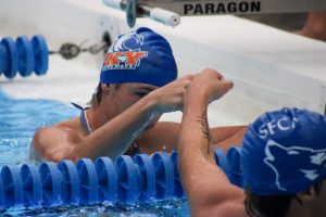 Gators swim