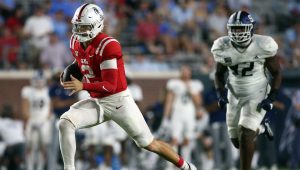 Ole Miss Rebels quarterback Jaxson Dart