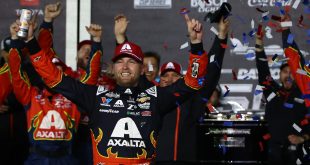 William Byron celebrates Daytona 500 win