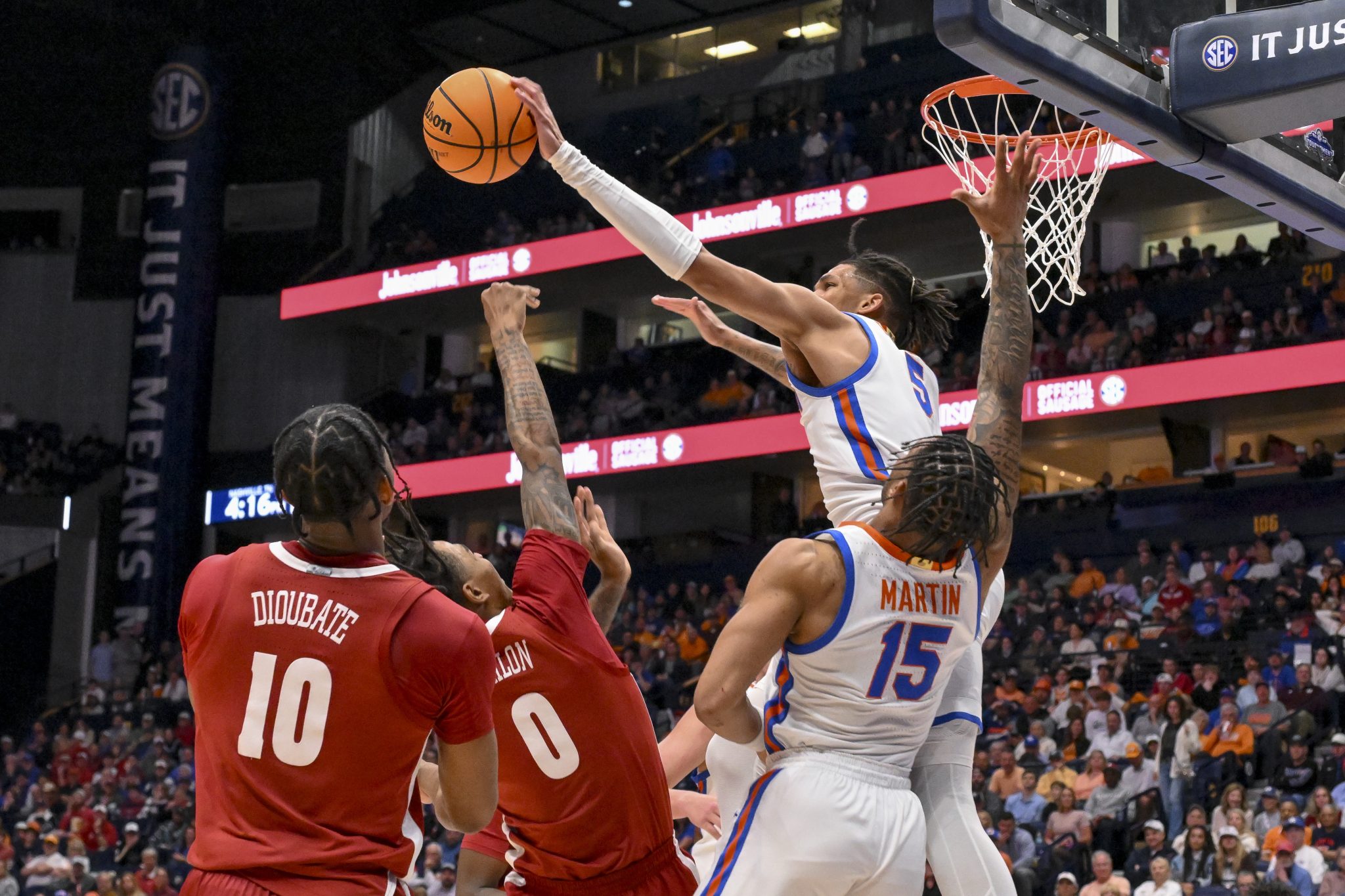 NCAA Basketball SEC Conference Tournament Semifinal Florida vs Alabama ESPN 98.1 FM / 850