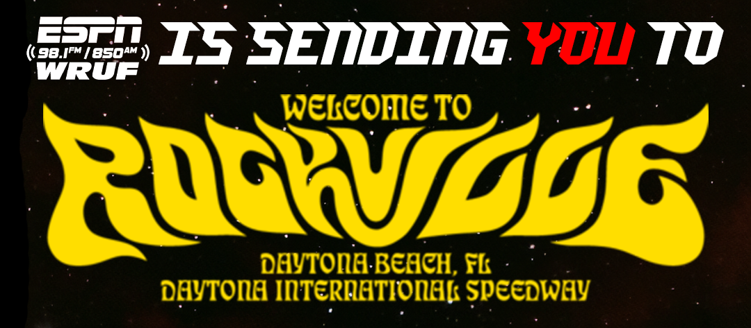 WRUF is sending you to Welcome to Rockville - May 7-10, 2026 - Daytona International Speedway.