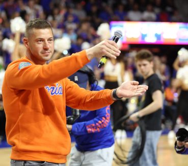 Jon Sumrall Makes Debut During Gators Basketball Game