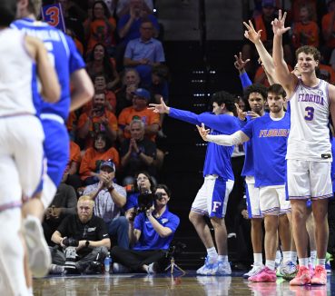 Gators Men’s Basketball Rises; New No. 1 in AP Poll