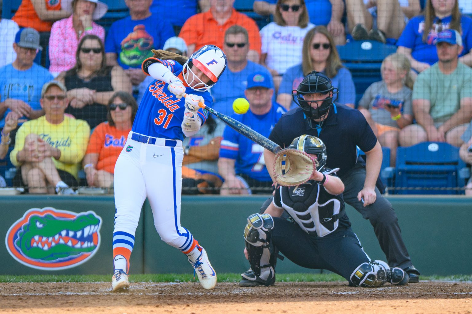 Florida Softball’s Unbeaten Streak Survives Longwood in Doubleheader ...
