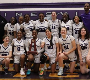 Gainesville High Girls Basketball Clinches Second-Straight District Championship