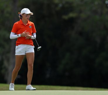 Gators Women’s Golf One Stroke Back of Lead At SEC Championships