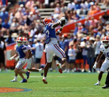 Gators Receiver Room Shows Potential in Spring Game