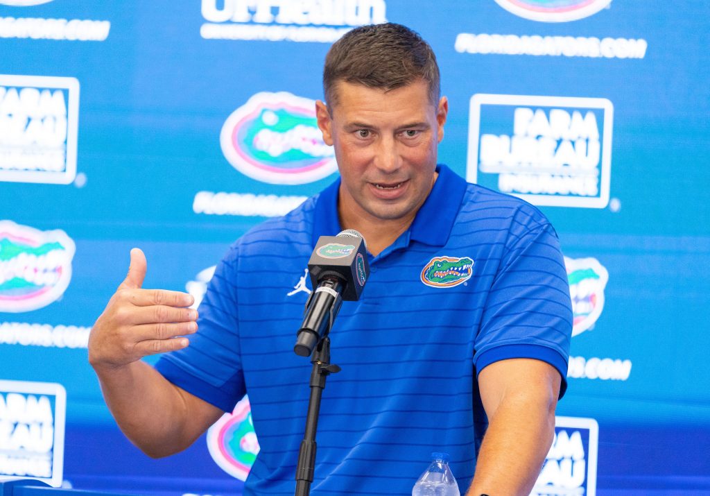 Jon Sumrall, Gators Open Fall Camp Looking to Erase 4-8 Memory