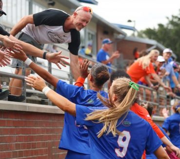 Nick Zimmerman, Gators Soccer Set for Home Debut vs. Coastal Carolina