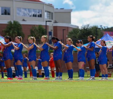 Florida Soccer Laces Up Boxing Gloves in Practice