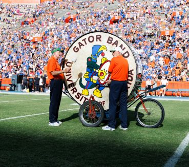 Here Comes the Boom: The Keepers of the Gator Band Drum