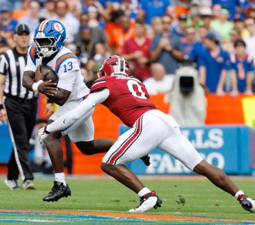 Jadan Baugh Runs into Top 10 of Gators’ All-Time Rushing List